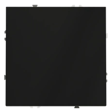 Изображение Проходной переключатель встраиваемый VOLTUM S70 одноклавишный 10А, (черный матовый)